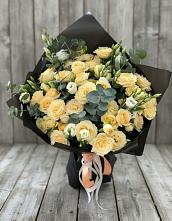 Букет цветов из:  Розы и Лизиантусы #REPLACE_PRED# Редкино