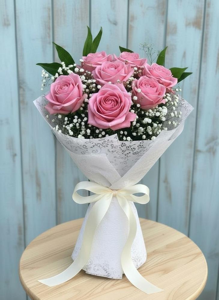 Букет цветов из: Розы в Редкино