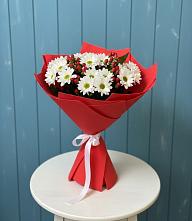 Букет цветов из:  Хризантемы #REPLACE_PRED# Редкино