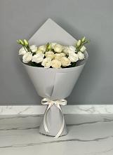 Букет цветов из:  Розы и Лизиантусы в Редкино